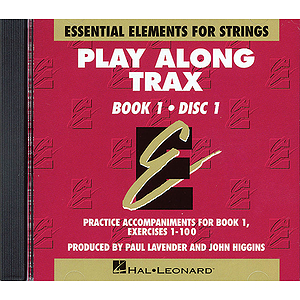 Essential Elements for Strings Book 1 - Play Along Trax - 2 CDs