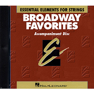 Essential Elements Broadway Favorites for Strings - CD