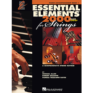 Essential Elements 2000 for Strings - Piano Accompaniment, Book 1