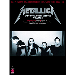 Metallica - Easy Guitar with Lessons, Volume 2