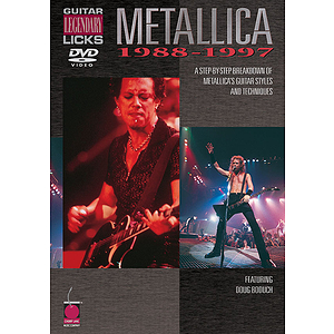 Metallica - Guitar Legendary Licks 1988-1997 (DVD)