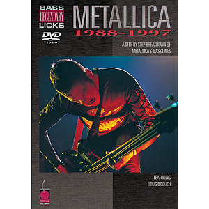 Metallica - Bass Legendary Licks 1988-1997 (DVD)