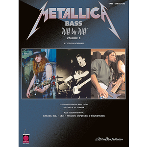 Metallica Bass Riff by Riff, Volume 2