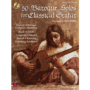 50 Baroque Solos for Classical Guitar
