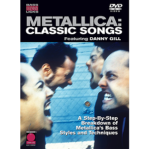 Metallica: Classic Songs - Bass Guitar Legendary Licks DVD