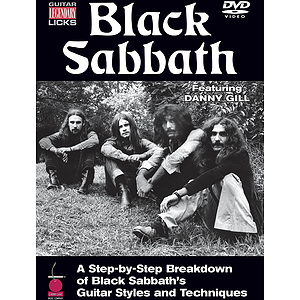 Black Sabbath - Guitar Legendary Licks DVD