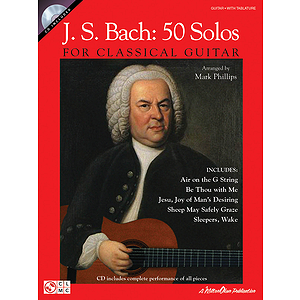 J.S. Bach - 50 Solos for Classical Guitar