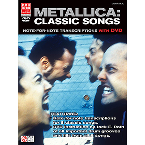 Metallica: Classic Songs for Drum (DVD)