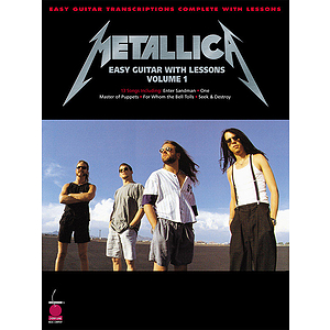Metallica for Easy Guitar with Lessons, Vol. 1