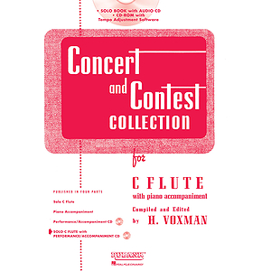 Concert and Contest Collection for C Flute - Book/CD Pack