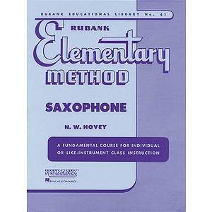 Rubank Elementary Method - Saxophone