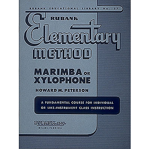 Rubank Elementary Method - Marimba or Xylophone