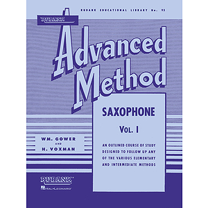 Rubank Advanced Method - Saxophone Vol. 1