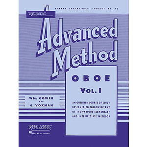 Rubank Advanced Method - Oboe Vol. 1