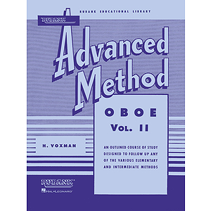 Rubank Advanced Method - Oboe Vol. 2