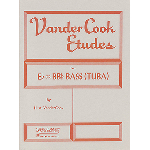 Vandercook Etudes For E Flat or BB Flat Bass