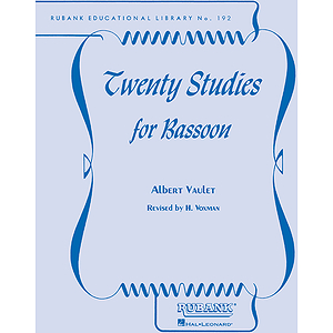 Twenty Studies for Bassoon