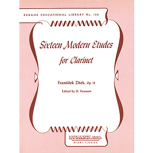 Sixteen Modern Etudes for Clarinet, Op. 14