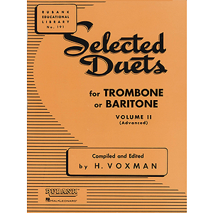 Selected Duets for Trombone or Baritone