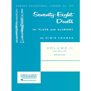 78 Duets for Flute and Clarinet