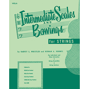 Intermediate Scales And Bowings - Viola