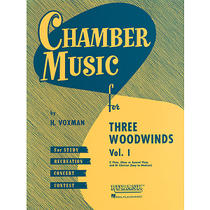 Chamber Music for Three Woodwinds, Vol. 1