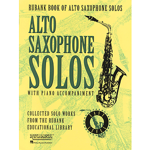 Rubank Book of Alto Saxophone Solos - Easy Level
