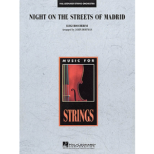 Night on the Streets of Madrid