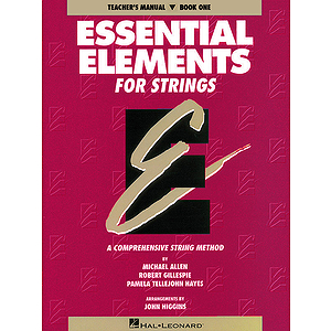 Essential Elements for Strings Book 1 - Teacher's Manual