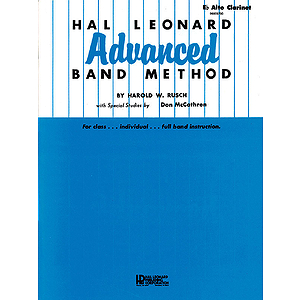 Hal Leonard Advanced Band Method Eb Alto Clarinet