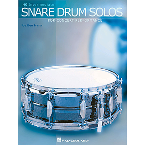 40 Intermediate Snare Drum Solos