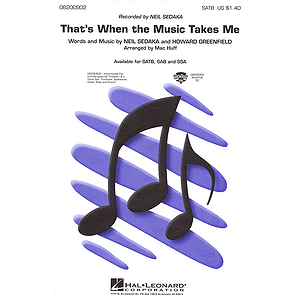That's When the Music Takes Me