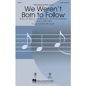 We Weren't Born to Follow