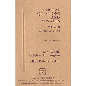 Choral Questions & Answers II: Young Voices