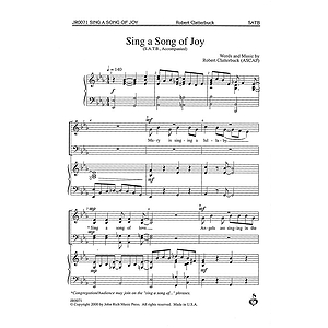Sing a Song of Joy