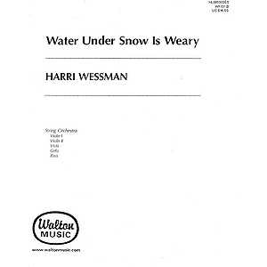 Water Under Snow is Weary