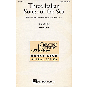 Three Italian Songs of the Sea