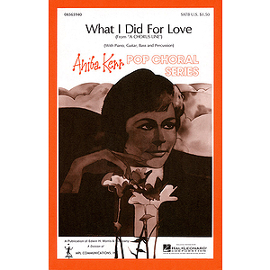 What I Did for Love