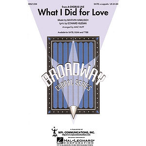 What I Did for Love (from A Chorus Line)