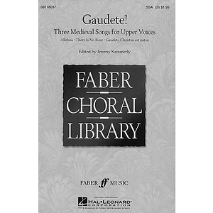 Gaudete! - Three Medieval Songs for Upper Voices (Collection)