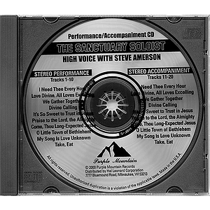 Sanctuary Soloist #3 Cd/high Voice