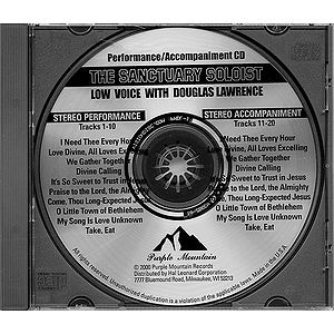 Sanctuary Soloist #3 Cd/low Voice