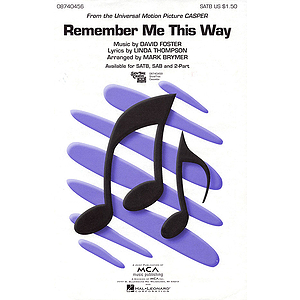 Remember Me This Way