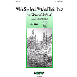 While Shepherds Watched Their Flocks
