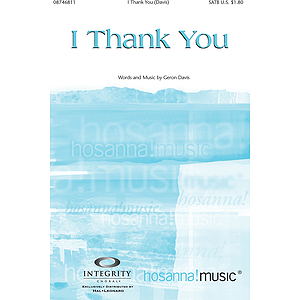 I Thank You