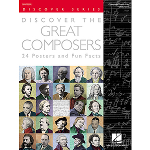Discover the Great Composers (Set of 24 Posters)