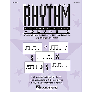 Hal Leonard Rhythm Flashcard Kit, Volume 2