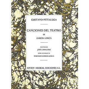 Gustavo Pittaluga: Canciones Del Teatro De Garcia Lorca