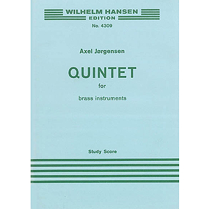 Jorgensen Quintet For Brass 2 Tpts/Hn/Tbn/Tba M/S
