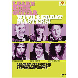 Learn Rock Guitar with 6 Great Masters!